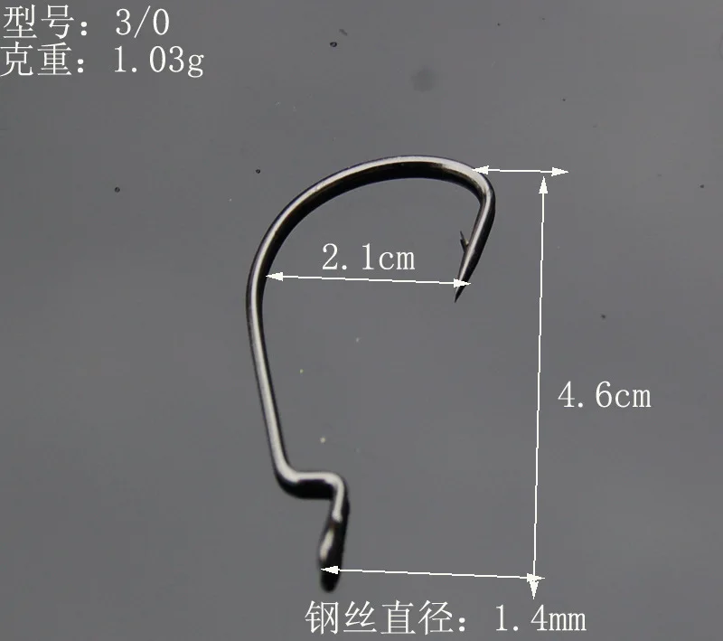 50 шт./лот 5 размеров высокоуглеродистой стали рыболовные крючки черные кривошипы острые Крючки супер большой черный широкий Кривошип крюк