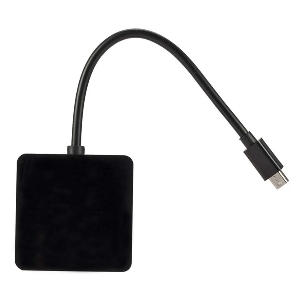 YuBeter 3 в 1 MINI DP DisplayPort Thunderbolt к VGA, HDMI, DVI Дисплей Порты и разъёмы Кабель адаптер для MacBook Проектор Монитор персонального компьютера