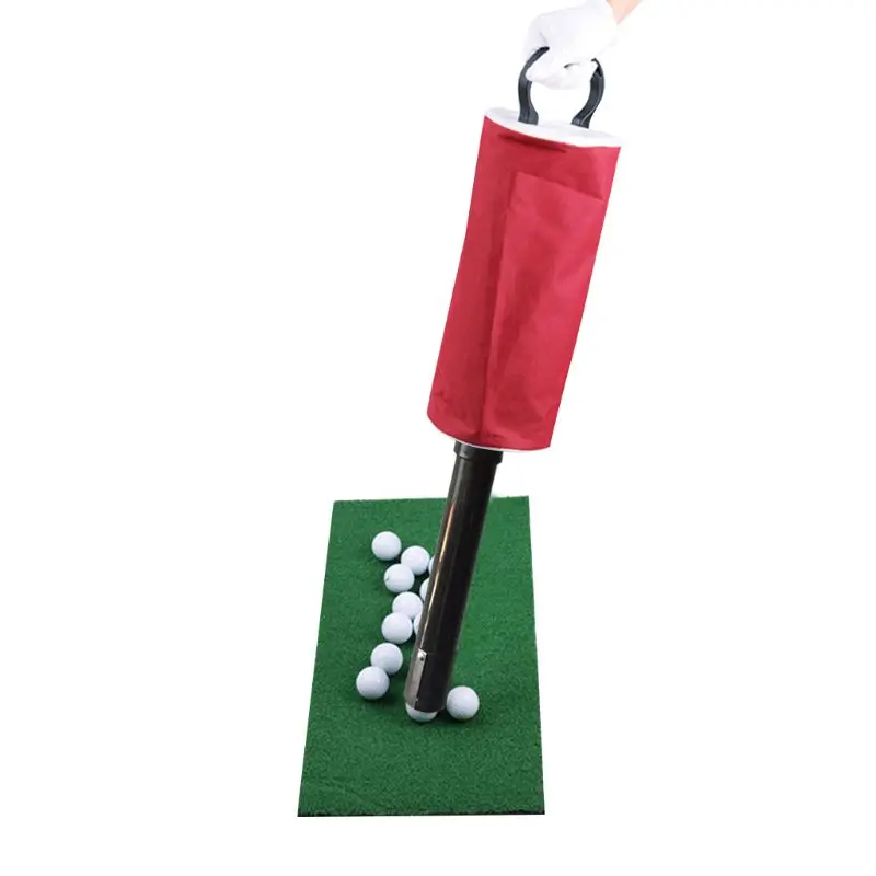Golf Ball Picker Shag Bag Putter Holder Storage Retriever Portable Ball Catcher Collector Indoor Outdoor Golf Accessories Golf Ball Picker Shag Bag Putter Holder Storage Retriever Portable Ball Catcher Collector Indoor Outdoor Golf Accessories