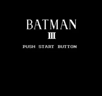 

BATMAN3 Region Free 60 Pin 8Bit Game Card For Subor Game Players