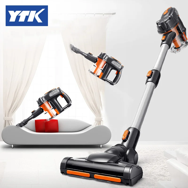 YTK Wireless handheld vacuum cleaner,Strong lithium rechargeable vacuum cleaner for household