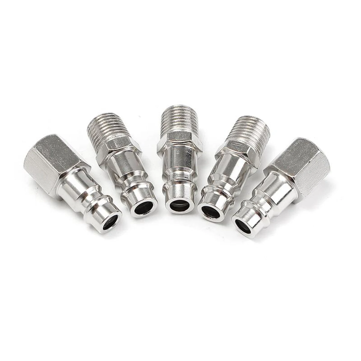 5pcs Air Line Hose Compressor Connector Euro Fittings Mayitr 1/4" BSP