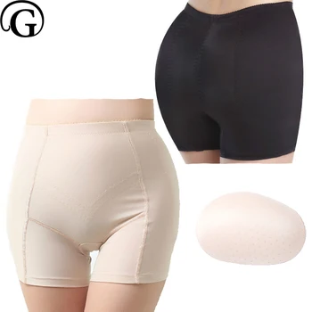 

PRAYGER 4XL Women Sexy Mid-waist Thigh Butt Lifter Panties Removable Pads Enhancers Shaper Buttock Bum Up hips Underwear