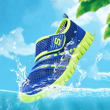 

Clearance Summer Light Weight Ultra Breathable Kids Shoes for Girls Non-skid Sole Boys Sneakers Hook&Loop Children Casual Shoes