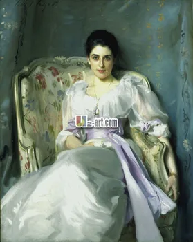 

Modern Decor supply high quality craft Reproduction art Printed painting John Singer Sargent Lady of agnew lochnaw