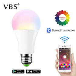 Беспроводной Светодиодная лампа с Bluetooth RGB магический умная лампа приложение милый кролик вибратор секс-игрушка для женщин, Управление 15 Вт