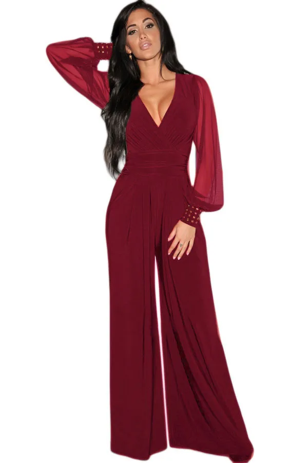 long sleeve jumpsuit dress