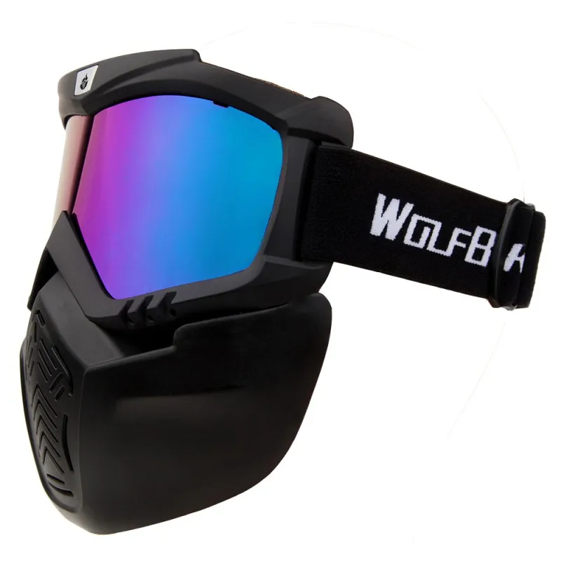 WOLFBIKE Новые MTB очки внедорожные гоночные очки для мотокросса мужчины/женщины горный велосипед велосипедные очки 2 цвета