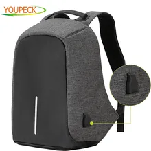 17 3 15 6 in Laptop Bag Men Backpacks Oxford Anti Theft Backpack Women Bag USB
