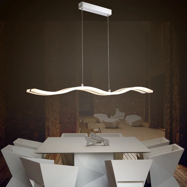 Tienda online 38 w modernas luces colgantes para comedor salón ... Luces colgantes para comedor