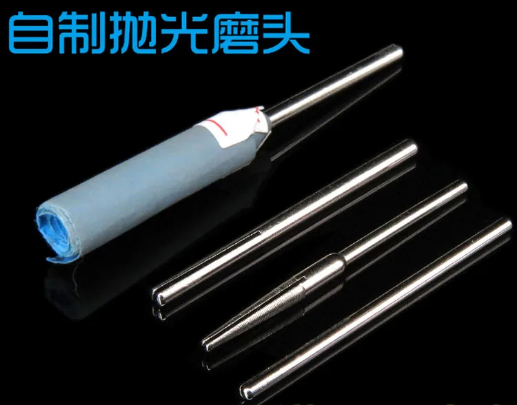 

50pcs 3mm/2.35mm Shank Electric Grinding Sandpaper Clamping Bar Clamping Stick Sand Paper Clip Needle Abrasive Paper Rods