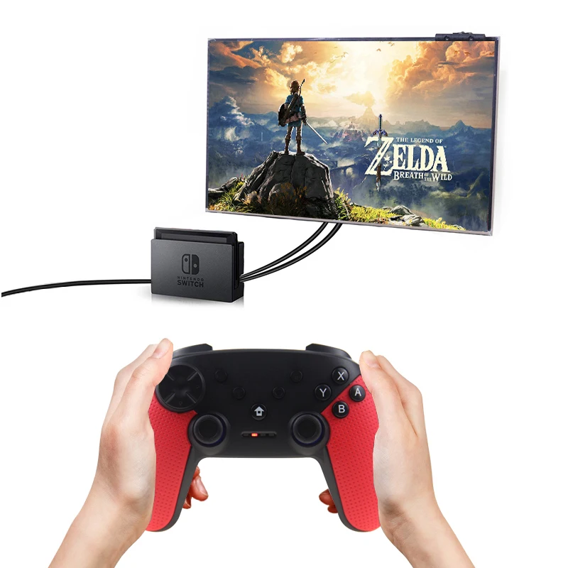 EastVita Game Joystick Controller with Somatosensory Vibration Screenshot Axis Wireless Bluetooth Gamepad for Nintend Switch