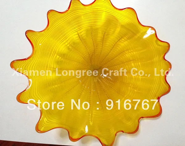 Элегантные Красивые Стеклянные Настенные тарелки LRW020 Free Shipping|glass wall plates|art glass