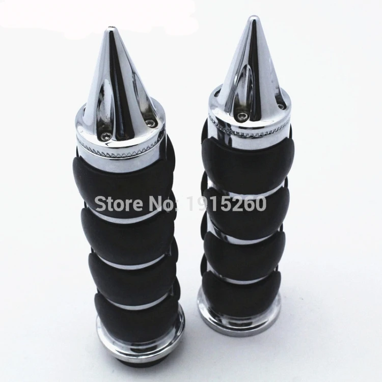 Chrome 1'' Hand Grips For Honda Shadow Spirit 750 CB VT VTX GoldWing