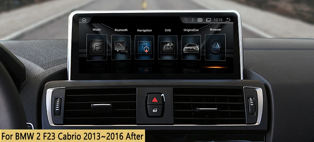 Top YESSUN 10" inch HD Screen For BMW 2 Series F23 Cabrio 2013~2016 Car Audio Video Player GPS Navigation Multimedia (No CD DVD) 2