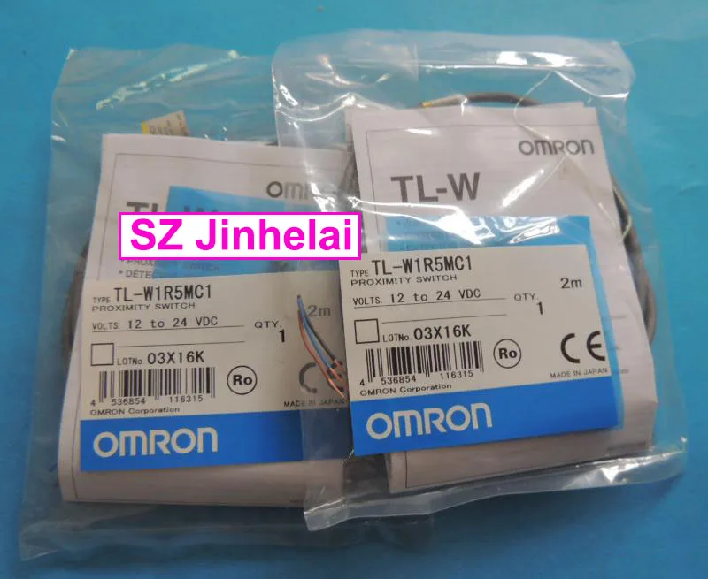 100% подлинный оригинальный TL-W1R5MC1 Бесконтактное реле Omron, датчик приближения 12-24VDC 2 м