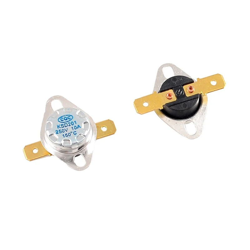 

WSFS Hot 150C NC TemPerature Switch Ceramic Thermostat KSD301 2 pcs