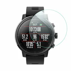 SOONHUA Новый 2 шт HD экран Защитная пленка для Huami Amazfit Stratos 2/2 S часы защитная пленка против царапин стеклянный чехол на экран