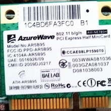AzureWave AW-NE785H AR5B95 AR9285 150 Мбит/с Половина мини PCI-e беспроводной WLAN WiFi карта