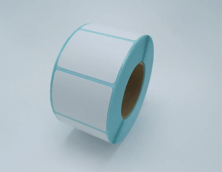 High quality label 50mmx25mm 1000pcs one roll thermal printer sticke paper can customized logo self adhesive printing papel | Компьютеры и