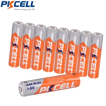 

8Pcs NIZN AAA Rechargeable Batteries nizn 3A Battery 1.6v 900mWh For Digital Camera RC Car Flash Electric Toys and 2pc box