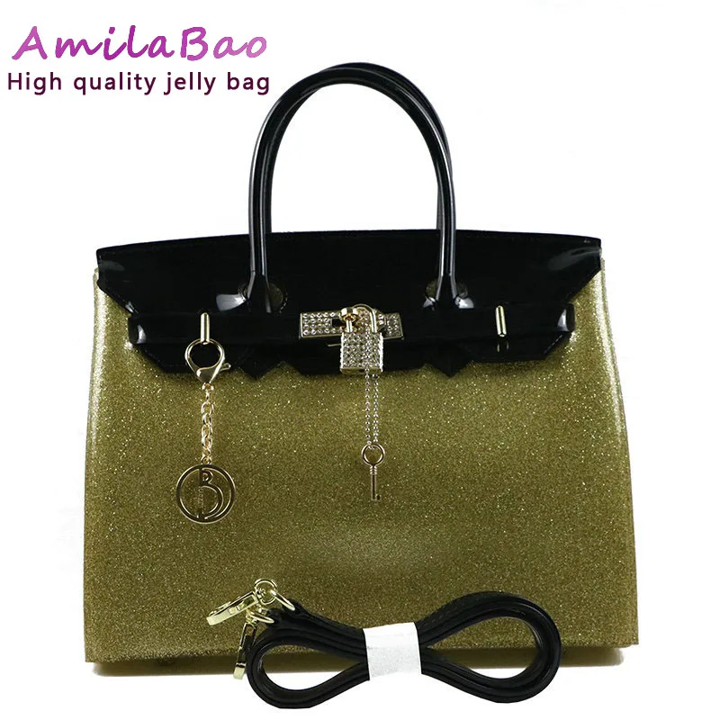 

purses bags for women 2019 luxury handbags women bags designer Summer rainbow bags Silicone jelly bags fahino with Scarf ME1039