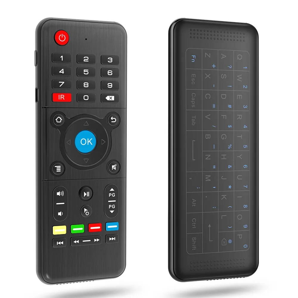 

H1 Mini 2.4G Wireless Keyboard Fly Air Remote Mouse,Rechargeable Mouse with Touchpad Combo with IR learning Combo For Android