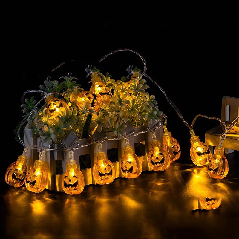 10 led 18m halloween decor pumpkinsghostspiderskull led string lights lanterns lamp for diy home bar outdoor party supplies - Outdoor Halloween Party 10 led 18m halloween decor pumpkinsghostspiderskull led string lights lanterns lamp for diy home bar outdoor party supplies - Outdoor Halloween Party