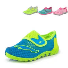2016 D’été Enfants Chaussures Garçons Chaussures de Sport Casual Enfants Sneakers Air Mesh Respirant Filles Chaussures de Course Taille 26-37