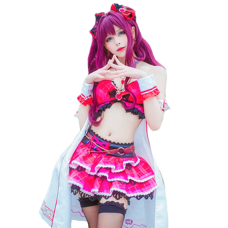 Ichinose Shiki Lippstulip парфюмерная Униформа с драгоценными камнями Косплей Костюм