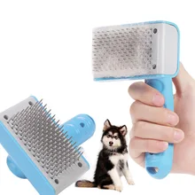 Хот-дог гребень для вычесывания животных сталь для удаления шерсти домашних животных щетка для ухода аксессуары для домашних животных MDD88