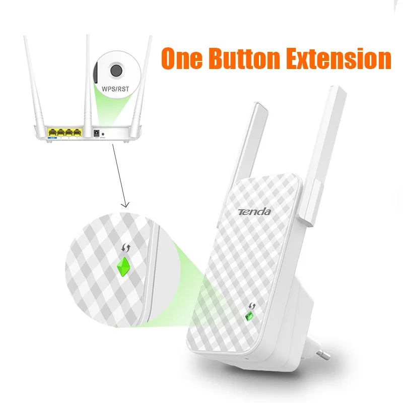Tenda A9 300 Мбит/с беспроводной Wi Fi ретранслятор усилитель сигнала Wifi маршрутизатор