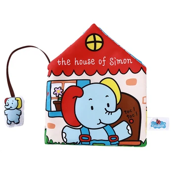 

Soft Baby Cloth Books Sound Learning Educational Toy Books Soft Cute Cartoon Animal Rattle Cloth Books