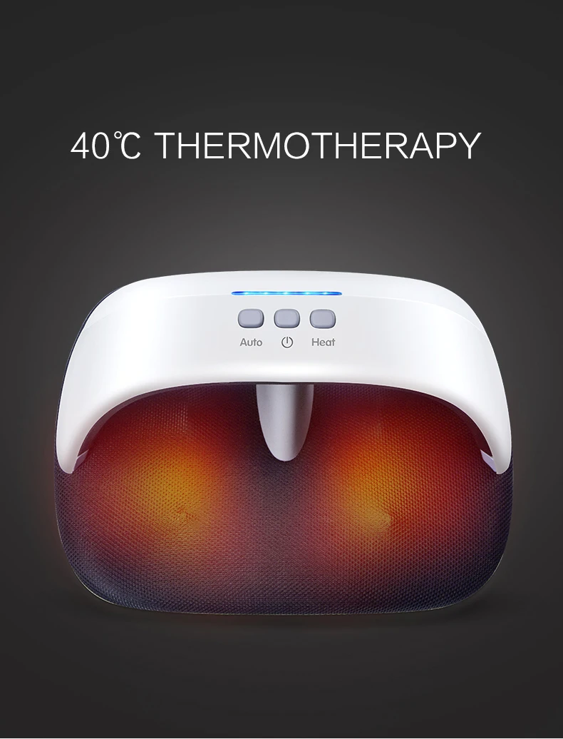 Foot Massager Kneading Shiatsu Therapy Plantar Massage with Built in Infrared Heat Function Perfect for Home Office04