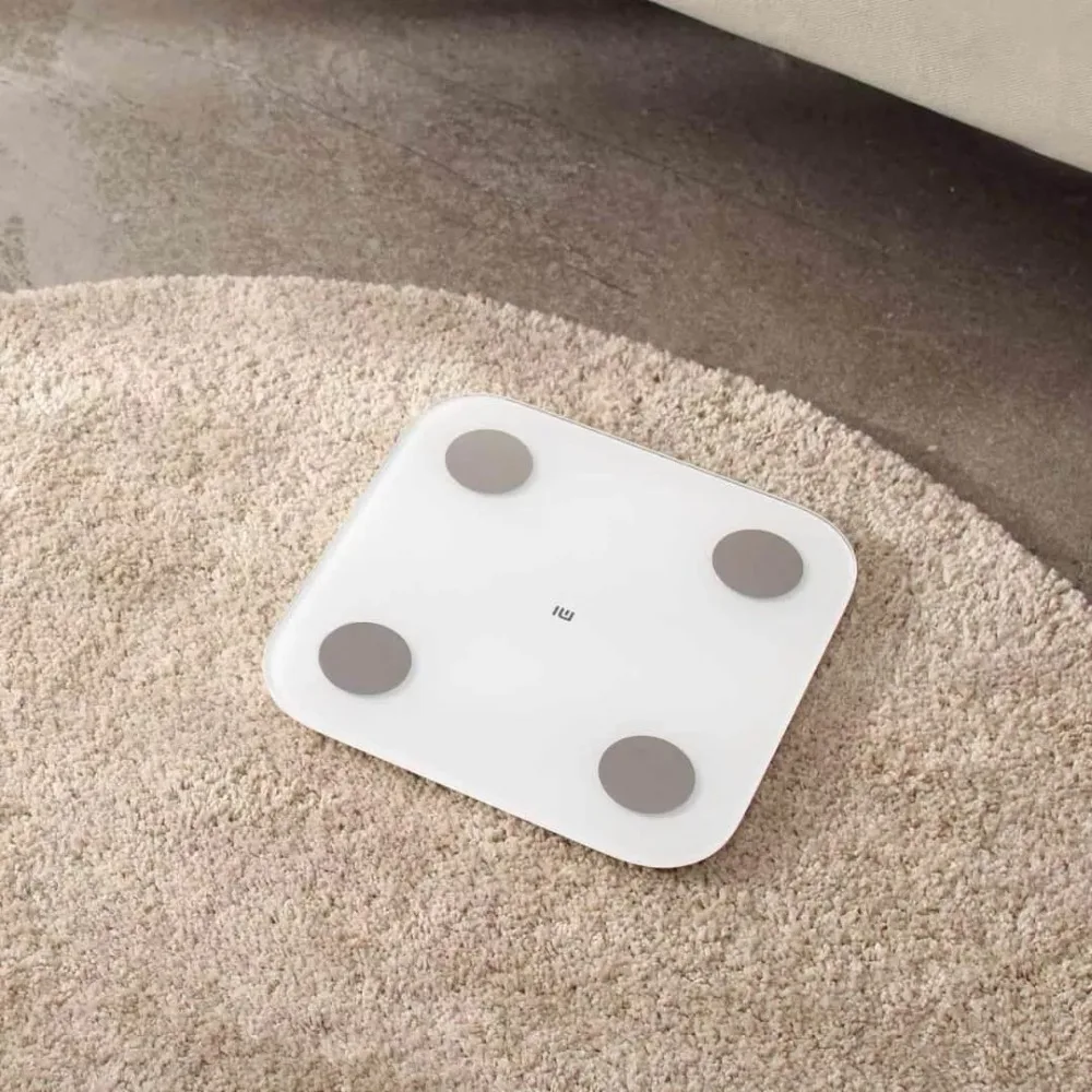  2019 Xiaomi 2.0 Smart bluetooth Body Fat Scale Balance Test Health Data Monitor LED Display Precisi