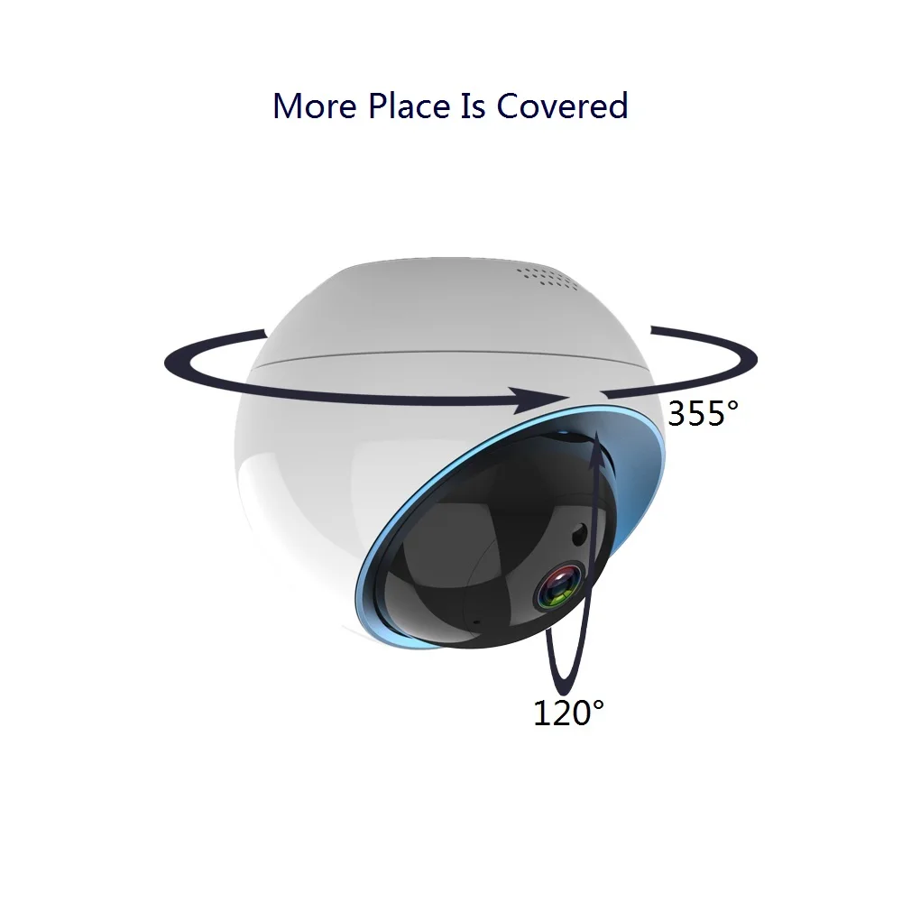 wdskivi HD P2P NAS RTSP ONVIF Cloud Dome IP Camera 1080P Wireless WiFi Security Camera Surveillance CCTV Auto Tracking Camera AP|Surveillance Cameras| - AliExpress