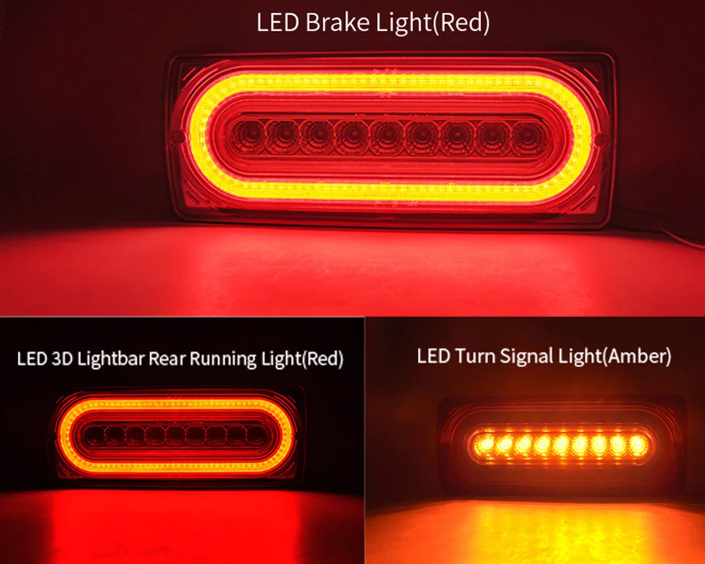 Динамический стиль дымовая линза светодиодный задний фонарь для 90- Benz W463 G500 G550 G55 AMG