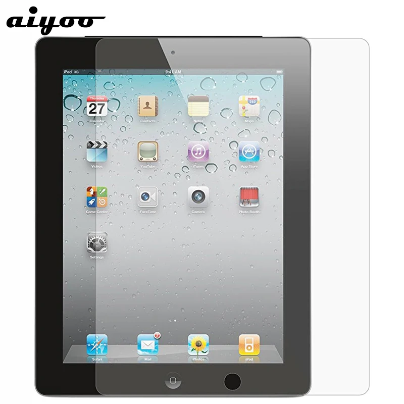 0.3mm HD Tempered Glass Film Screen Protector for Apple ipad 2//3//4