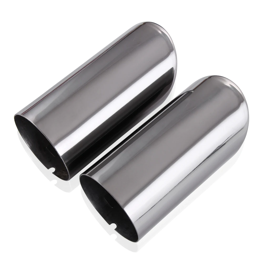 Автомобильный Стайлинг из нержавеющей стали хромированный глушитель наконечник трубы автомобиля Стайлинг авто аксессуары для Volkswagen Golf 6 Golf 7 MK7 1,4 T