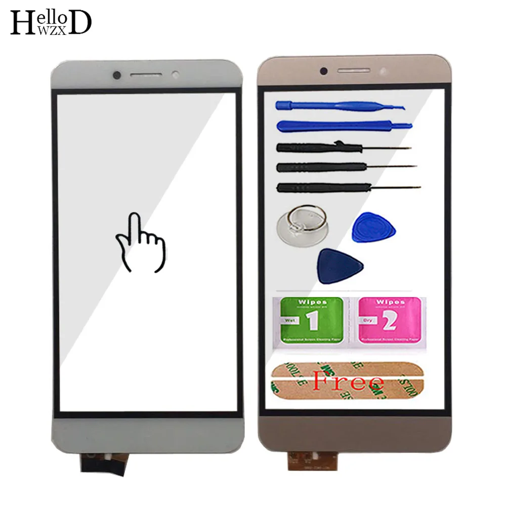 Mobile TouchScreen Front Glass Sensor Touch Screen Digitizer For Letv