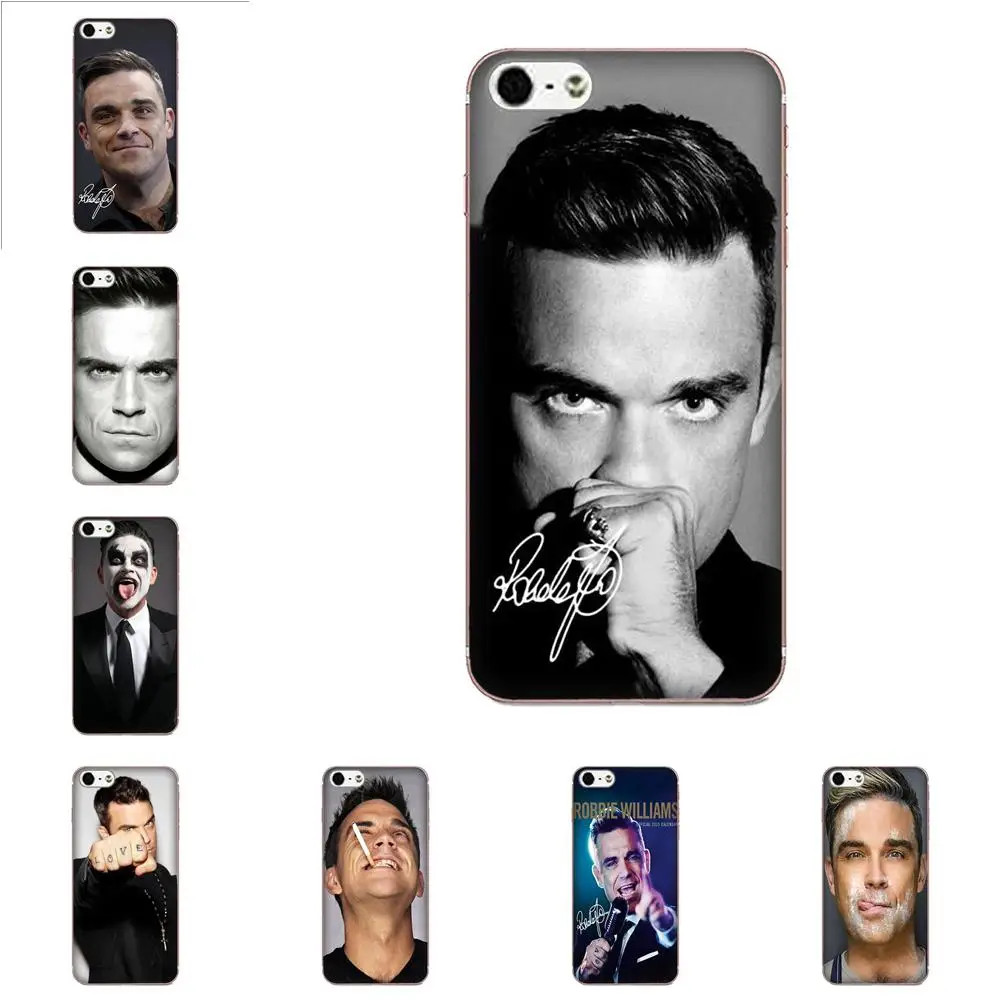 

Phone Case Silicone Robbie Williams For Xiaomi Redmi Note 2 3 3S 4 4A 4X 5 5A 6 6A Pro Plus