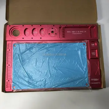 

Metal Service Pads Multifunctional Mobile Phone Maintenance Plate Put Various Repair Tools On To Repair LCD On The Rubber Mat
