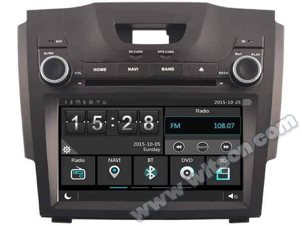 Flash Deal 8" Capacitive Touch Screen Car DVD for Isuzu D-MAX 2012- 2013 2014 2015 2016 2017 with Tire Pressure Monitoring System Support 1