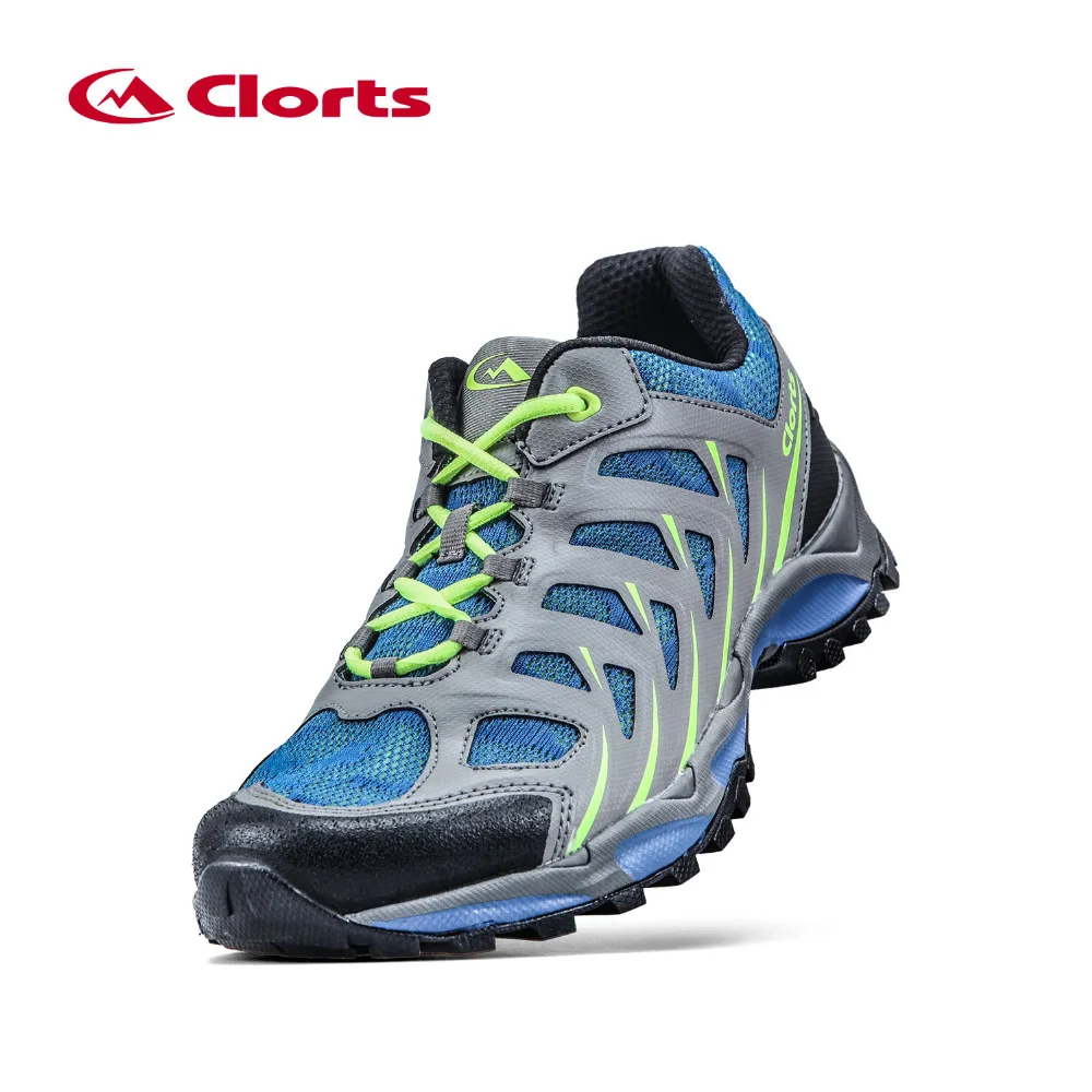 ФОТО 2016 Clorts Running Shoes for Men 3F021A/B Lightweight Breathable Outdoor Sport Shoes Men Running Sneakers