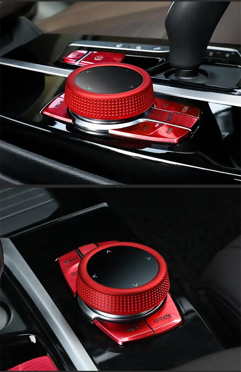 Стайлинга автомобилей салон, Торпедо Мультимедийные кнопки декоративная рамка покрытие стикер для отделки для BMW X3 G01 X4- авто аксессуары