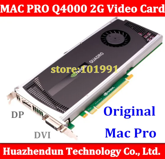 Fro Mac Pro Quadro 4000 Graphics Video Card PCI-E GDDR5 For 08-12 machine MP 3.1-5.1 stronger than HD5770 Free ship via DHL