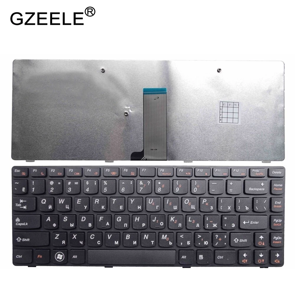 GZEELE Клавиатура для ноутбука LENOVO G405G G480 G485 Z380 Z480 Z485 G490 G400 G405 V116920SS1 25202056 SK-B6TSQ Русский RU новая