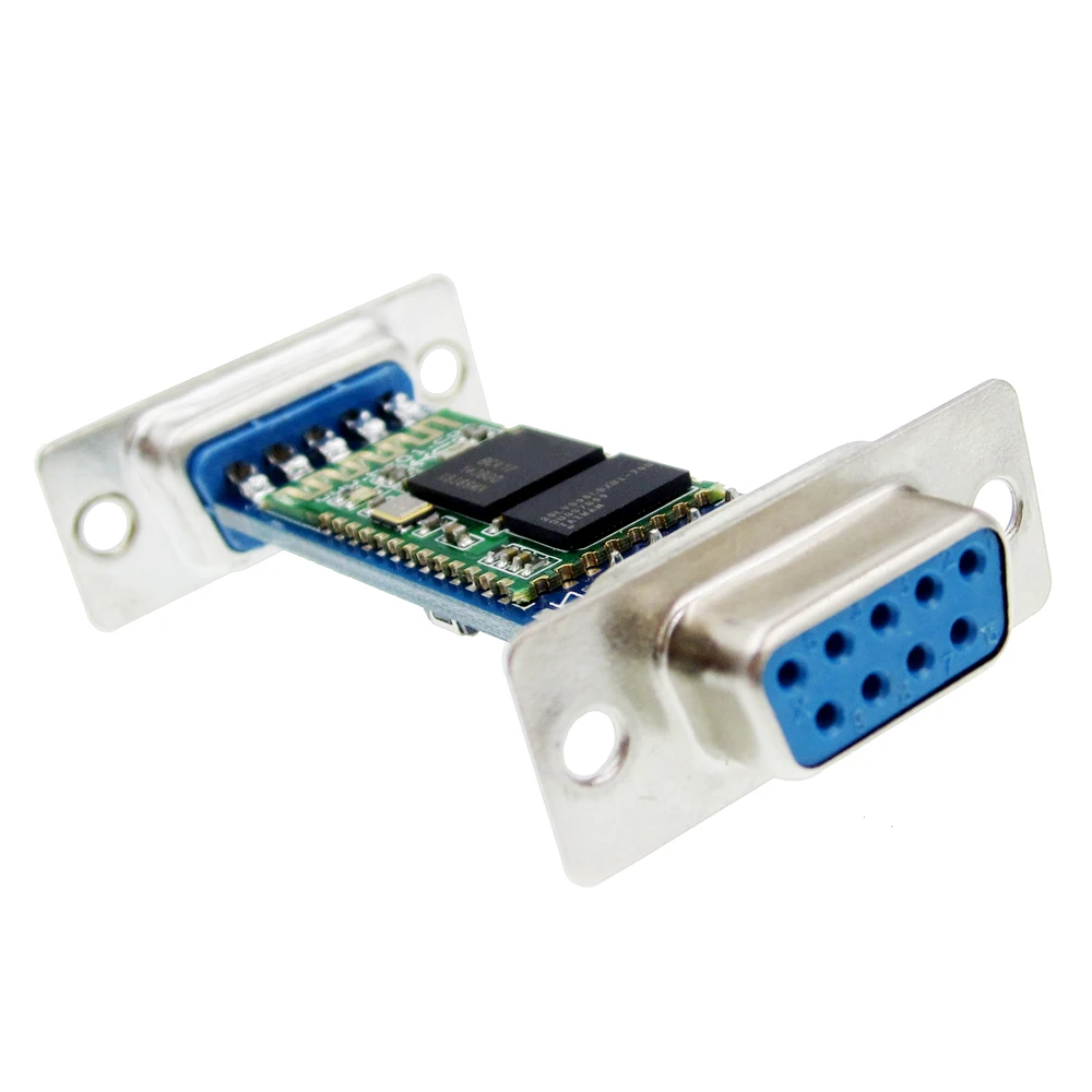 

DB9 Interface RS232 Bluetooth Through Module Wireless Serial Ports HC06 Slave Male-Female TIEGOULI