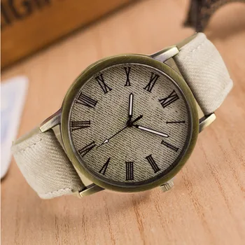 

Mens WristWatch Cowboy Leather Band Analog Quartz Watch erkek saati relojes hombre 2019 uhren herren reloj hombre marca de lujo