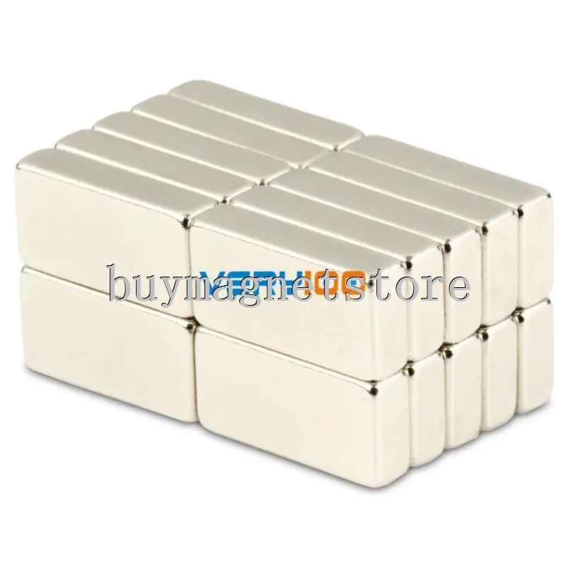 20 шт. сильная мощность N35 блок магнитов 20x10x5 мм Cuboid Редкоземельные неодимовые
